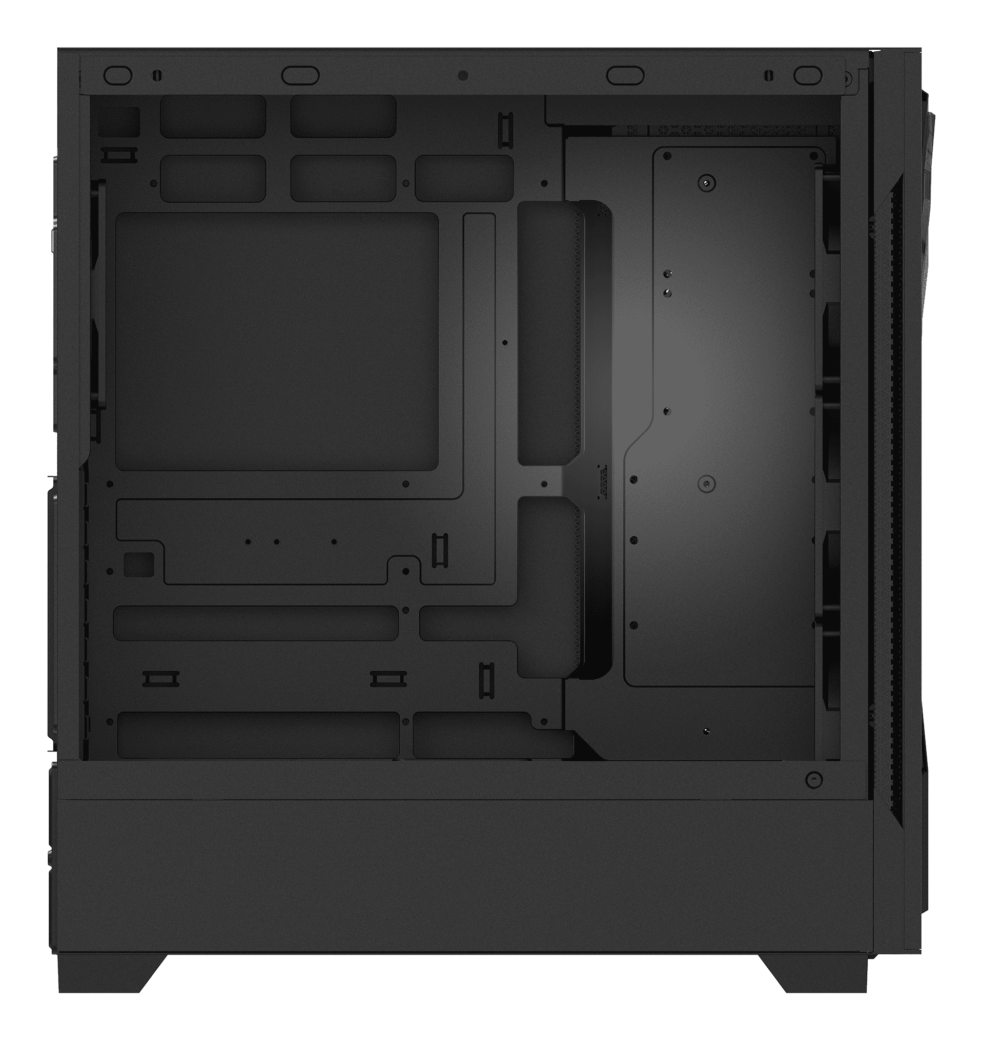 XPG Geh Starker Air BTF E-ATX Midi Tower schwarz retail - Midi/Minitower - ATX, Ansicht 4