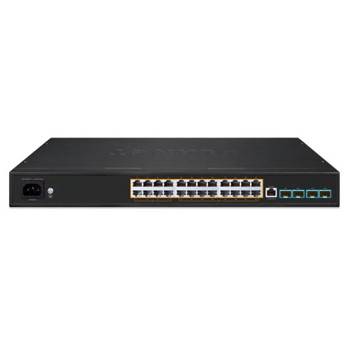 Planet PoE Managed AV Switch AVS-4210-24HP4X - Switch - 0,1 Gbps, Ansicht 3