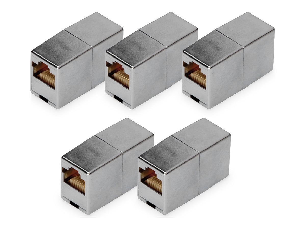 DIGITUS CAT 5e, Klasse D, RJ45 Modulare Kupplung - 5 Stk.