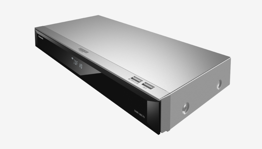 Panasonic DMR-UBC70 - 3D Blu-ray-Recorder mit TV-Tuner und HDD, Ansicht 2