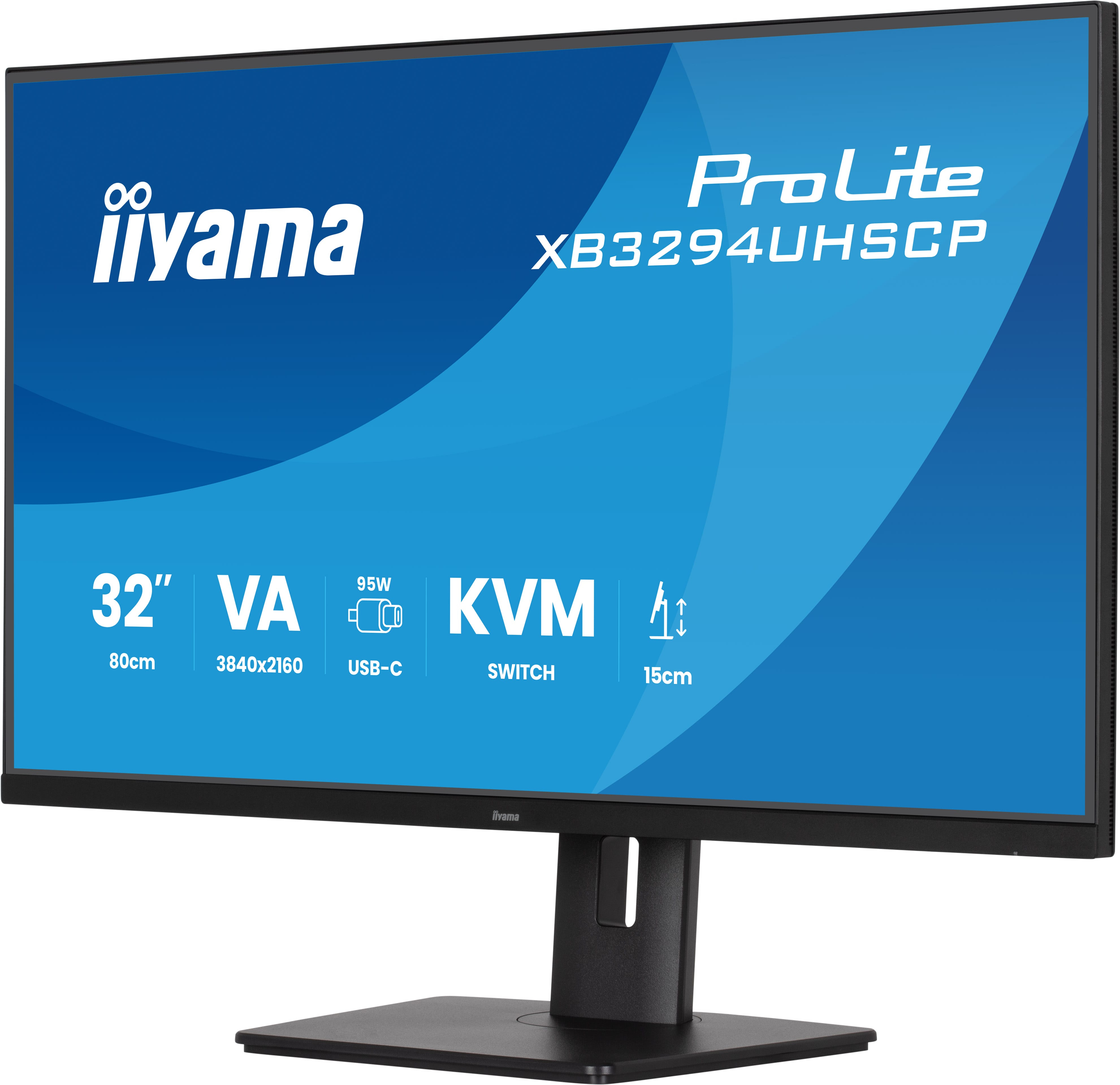 Iiyama ProLite XB3294UHSCP-B1 - LED-Monitor - 80 cm (31.5), Ansicht 4