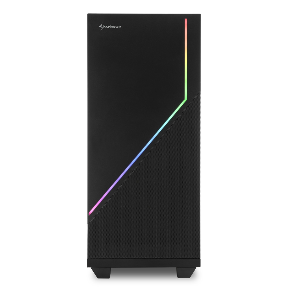 Sharkoon RGB FLOW - Tower - ATX - Seitenteil mit Fenster (gehärtetes Glas), Ansicht 3