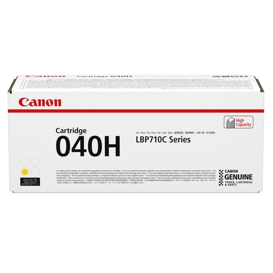 Canon 040 H - Mit hoher Kapazität - Gelb - Original, Ansicht 2