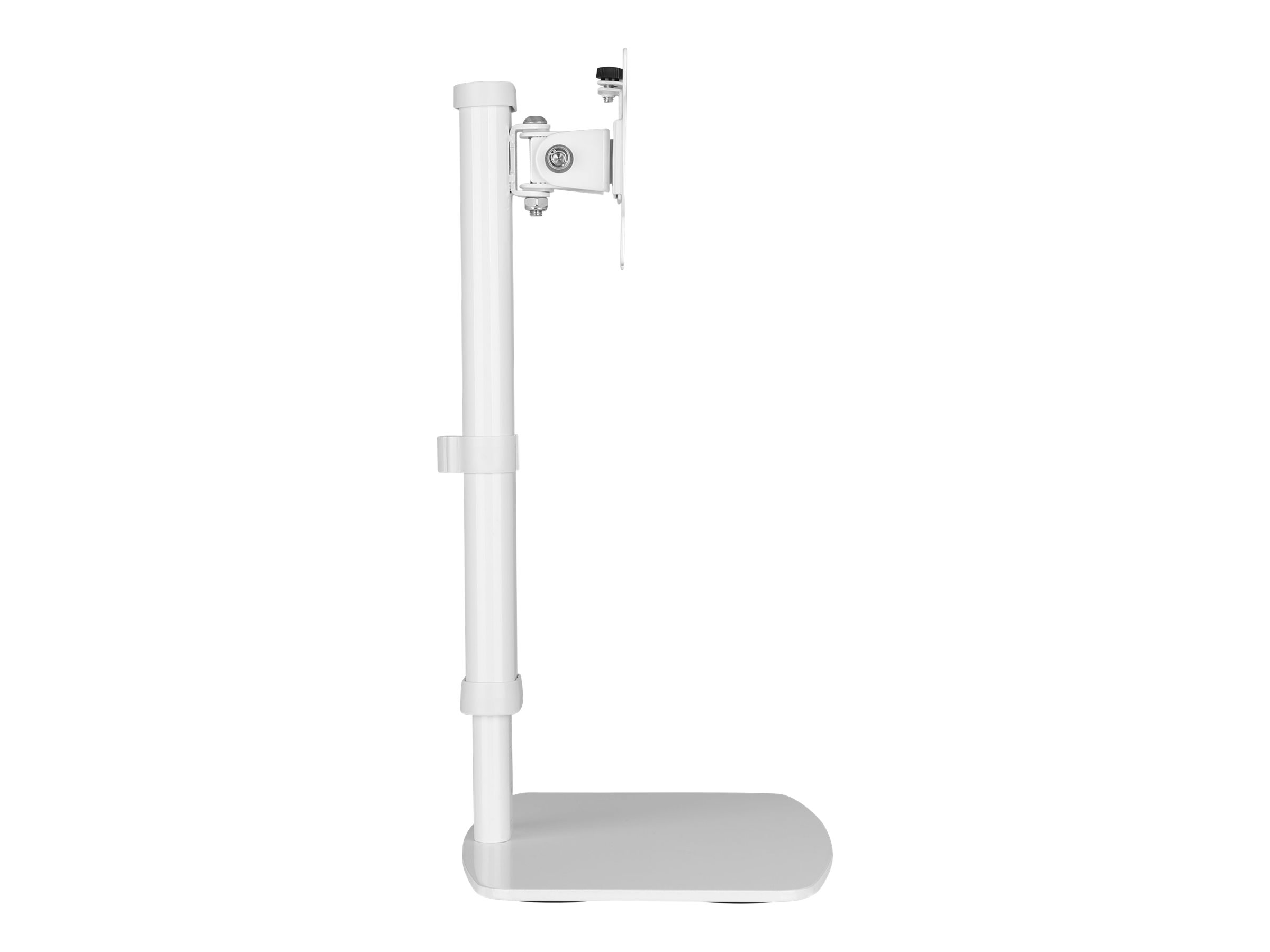 Techly DESK 100 - Aufstellung - freistehend - für Monitor - weiß - Bildschirmgröße: 43.2-68.6 cm (17-27), Ansicht 3