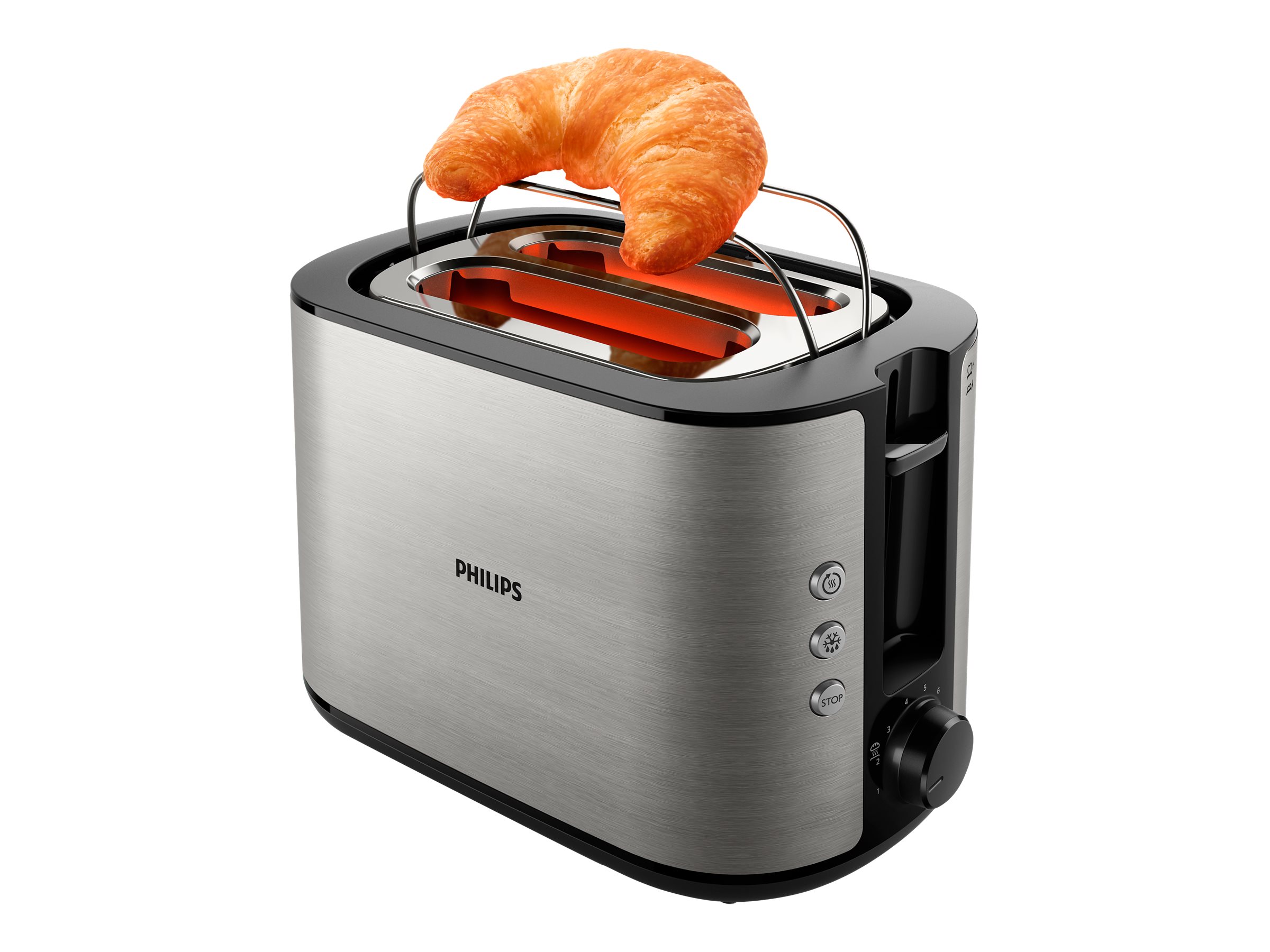 Philips Viva Collection HD2650 Full metal - Toaster, Ansicht 3