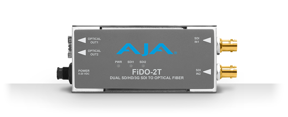 AJA FiDO-2T Dual Channel SDI to Fiber - Video Extender, Ansicht 2