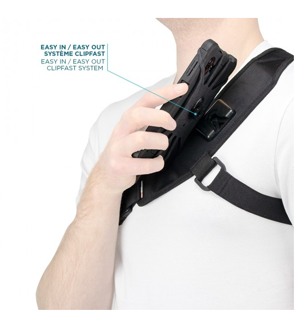 Mobilis Brustgurt - with universal device holder, Ansicht 3