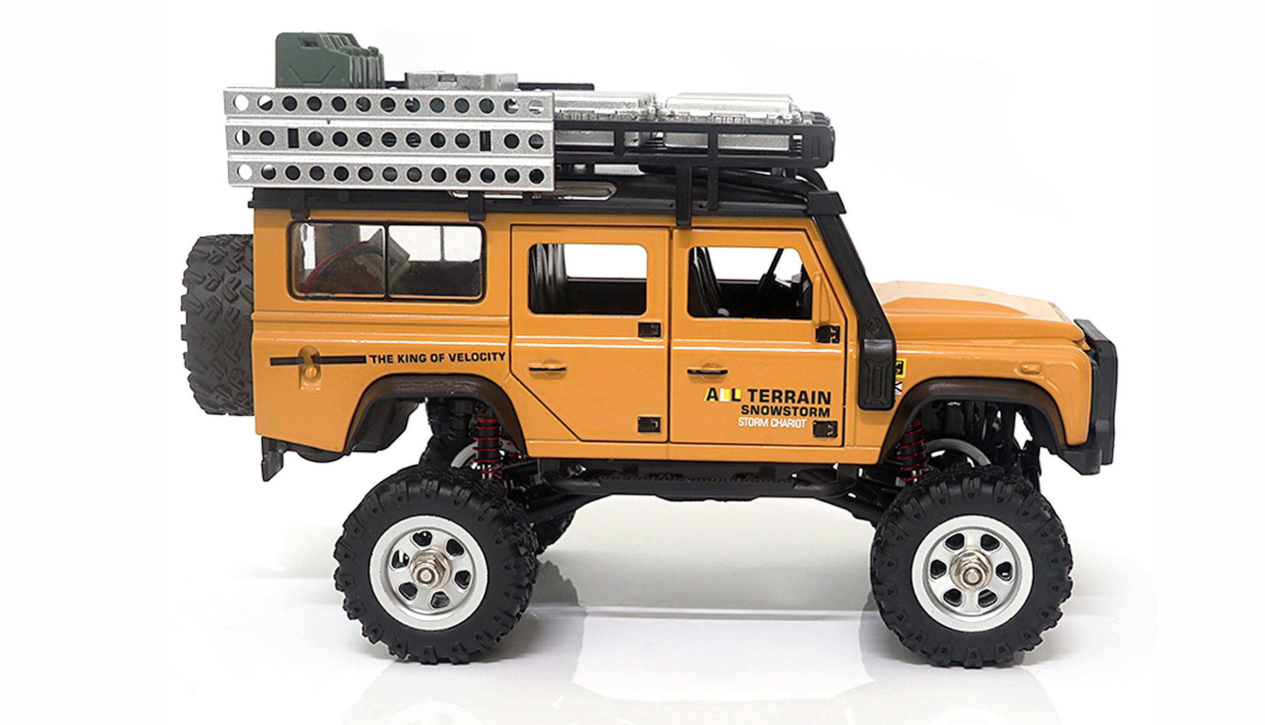 Amewi D90X28 Metall Scale Crawler gelb - Raupenfahrzeug - 1:28 - 8 Jahr(e) - 300 mAh - 401 g, Ansicht 2