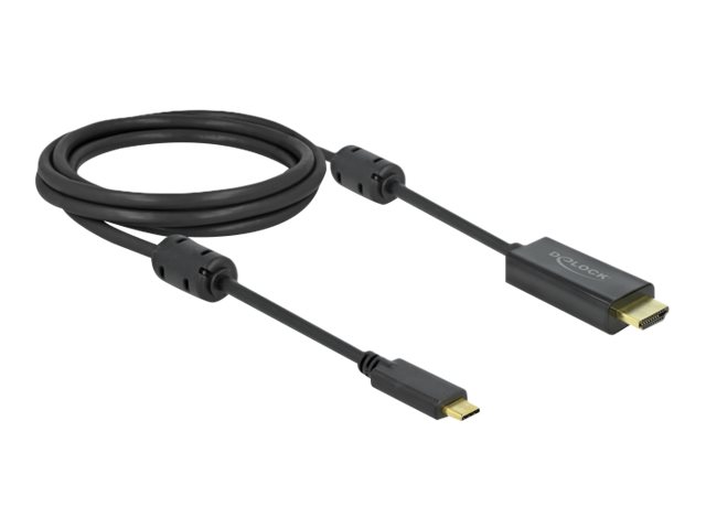 Delock Video-  Audiokabel - 24 pin USB-C männlich zu HDMI männlich
