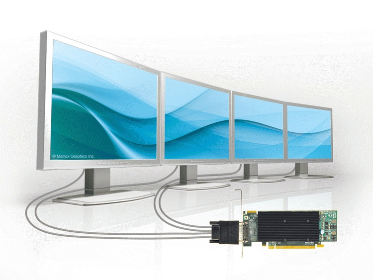 Matrox M9140 - Grafikkarten - M9140 - 512 MB DDR2, Ansicht 4