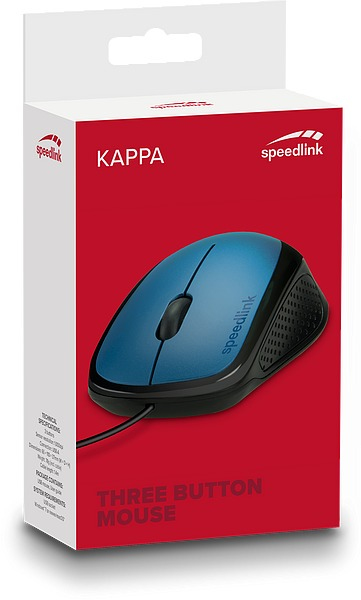 SPEEDLINK KAPPA Mouse - Maus - Für Rechtshänder - Blau, Ansicht 3