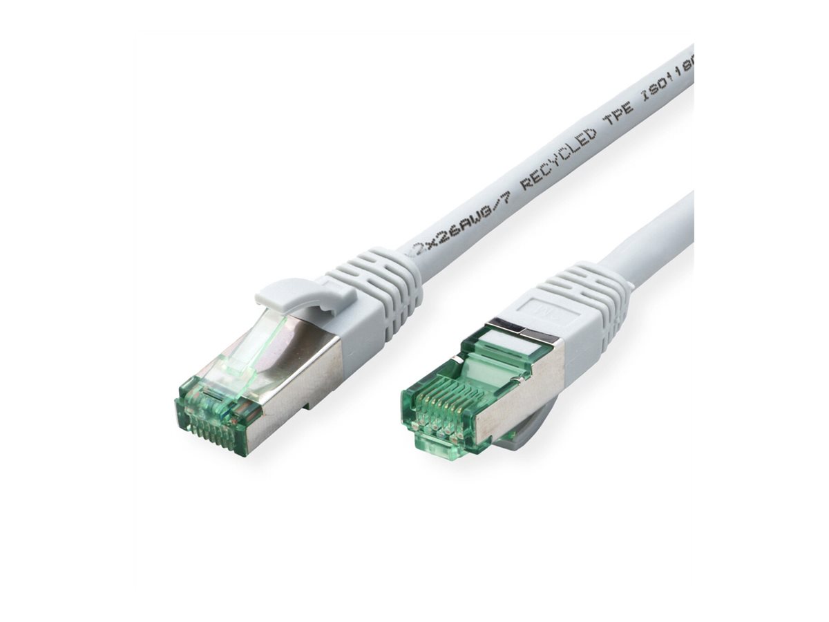 ROLINE RM S/FTP Patchkabel Kat6A/Kl.EA TPE grau 20m - FTP - PIMF, Ansicht 3