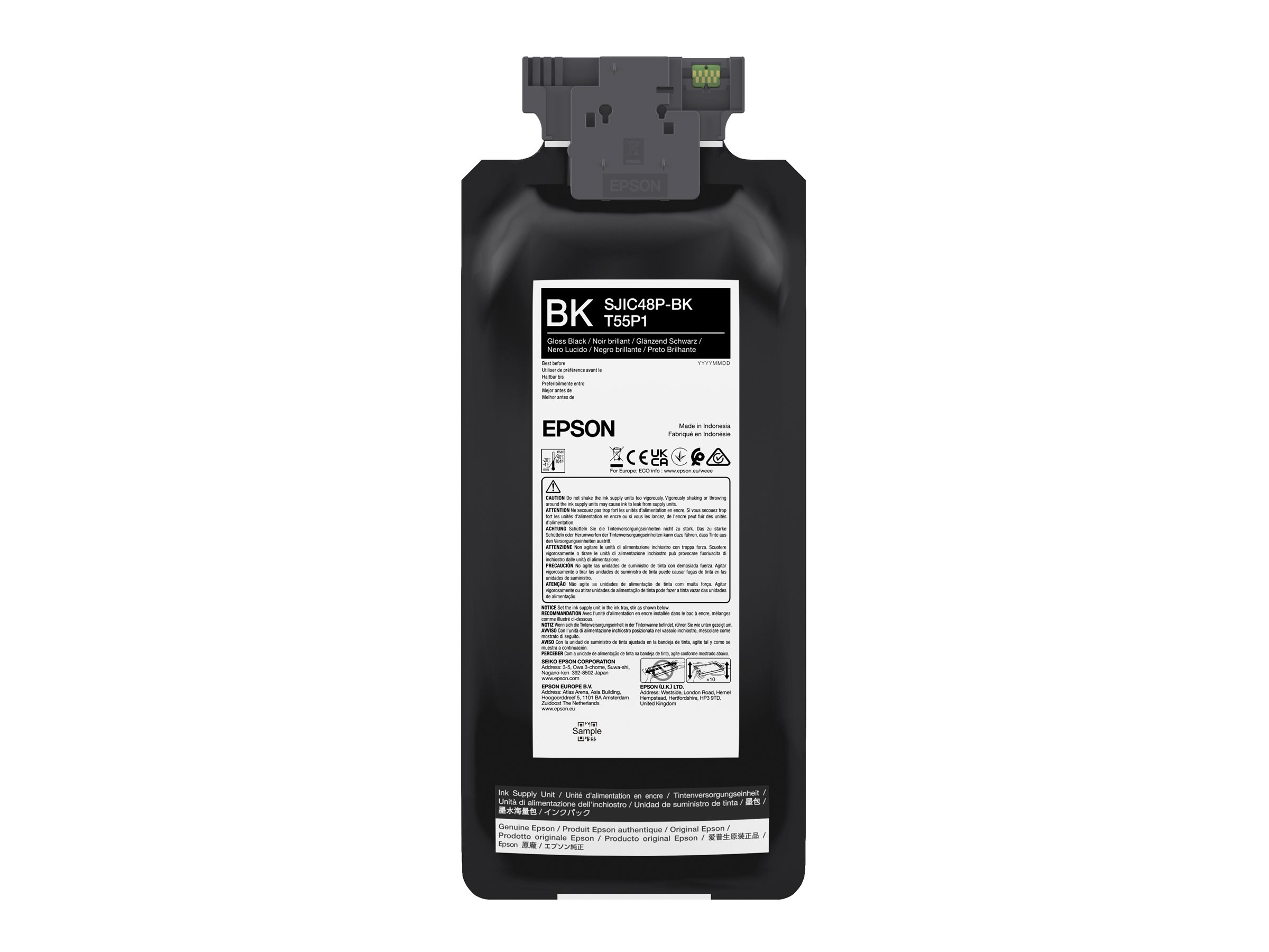 Epson T55P1 - 480 ml - Schwarz - original - Box