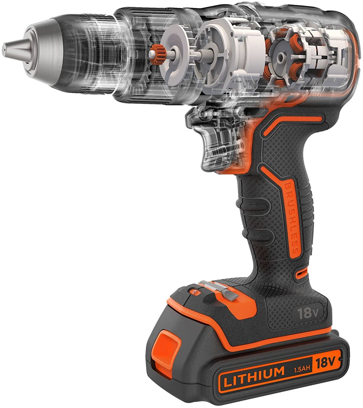 Black & Decker BL188KB - Schlagbohrhammer - schnurlos, Ansicht 2