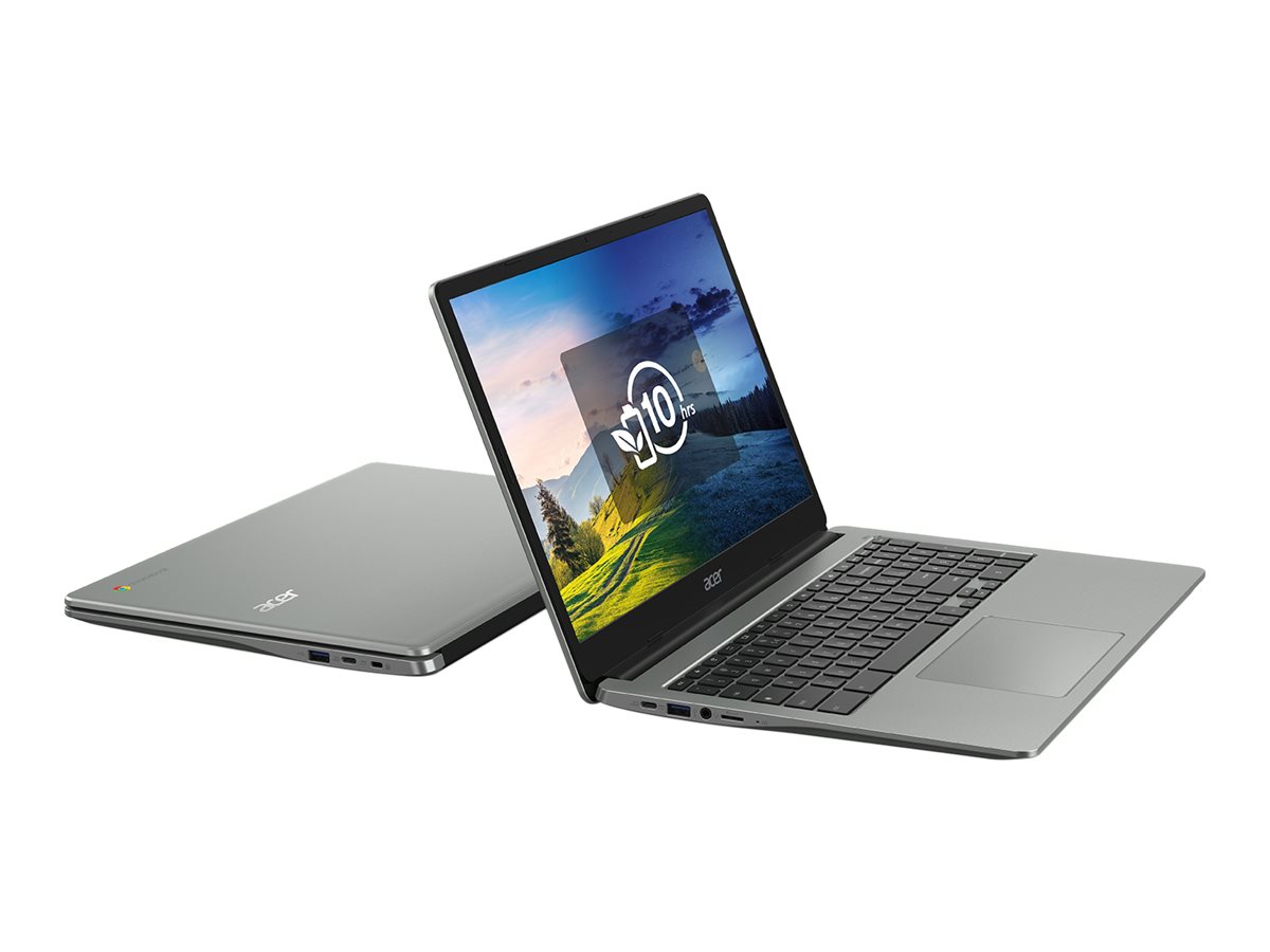 Acer Chromebook 315 CB315-4H - Intel Celeron N4500  1.1 GHz - Chrome OS - UHD Graphics - 8 GB RAM - 64 GB eMMC - 39.6 cm (15.6)