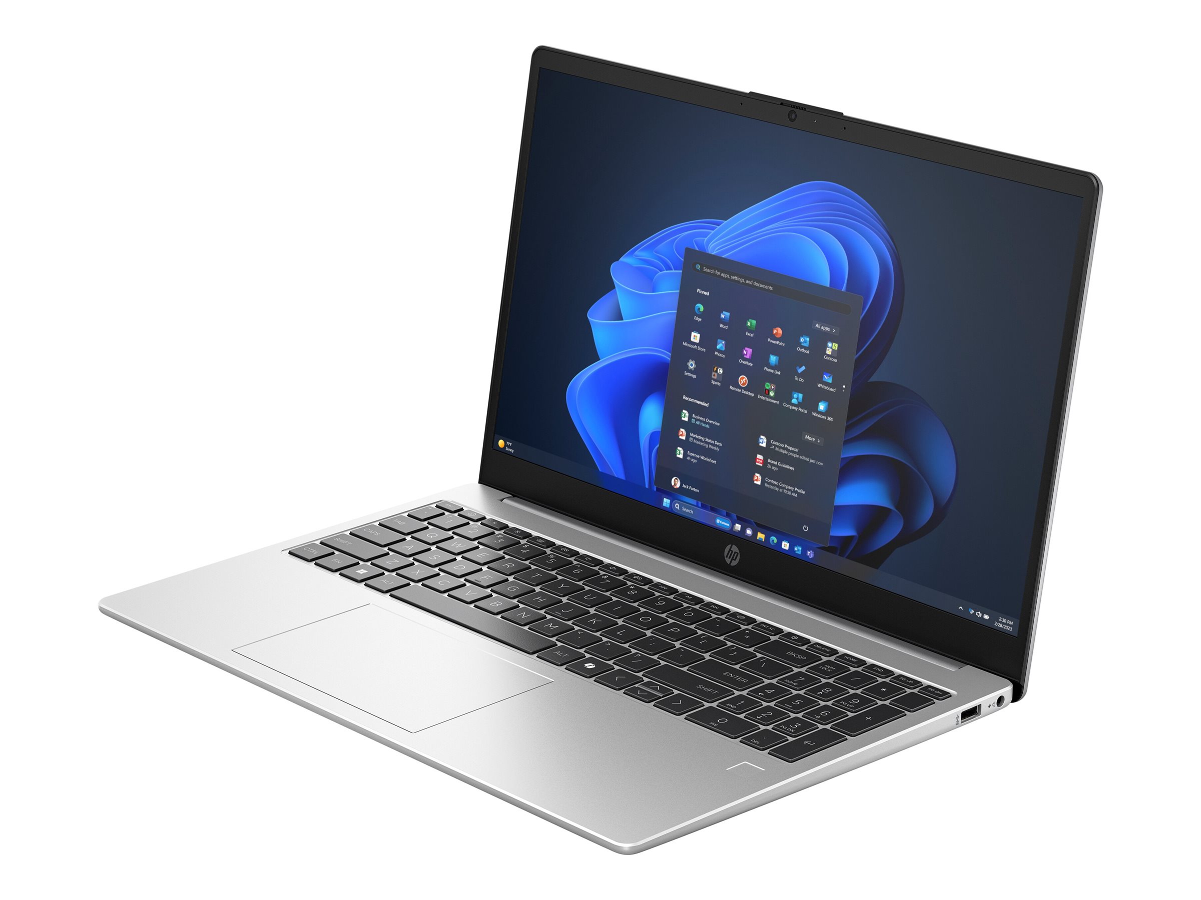 HP 255R G10 Notebook - AMD Ryzen 5 7535U / 2.9 GHz - Win 11 Pro - Radeon 660M - 16 GB RAM - 512 GB SSD NVMe - 39.6 cm (15.6")