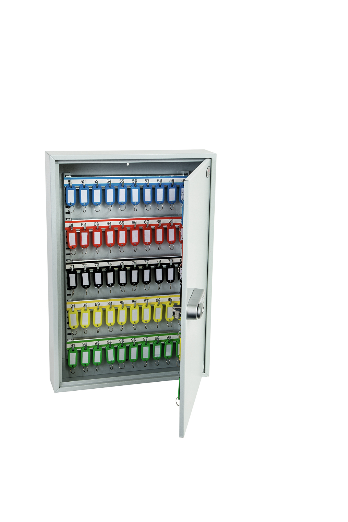 Phoenix Safe Co. KC0603E - Grau - 100 Haken - Elektronisch - 380 x 80 x 550 mm, Ansicht 4