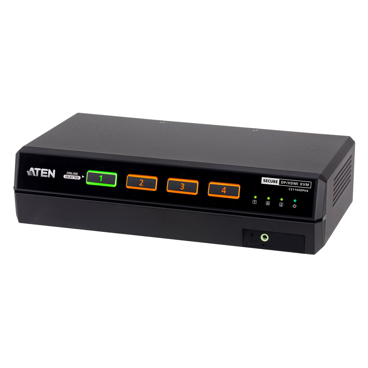 ATEN USB 5K DisplayPort/HDMI Dual Display - KVM-Umschalter - 4-Port