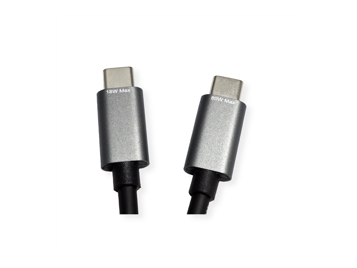 ROTRONIC-SECOMP Roline - USB-Kabel - 24 pin USB-C (M) zu 24 pin USB-C (M), Ansicht 4