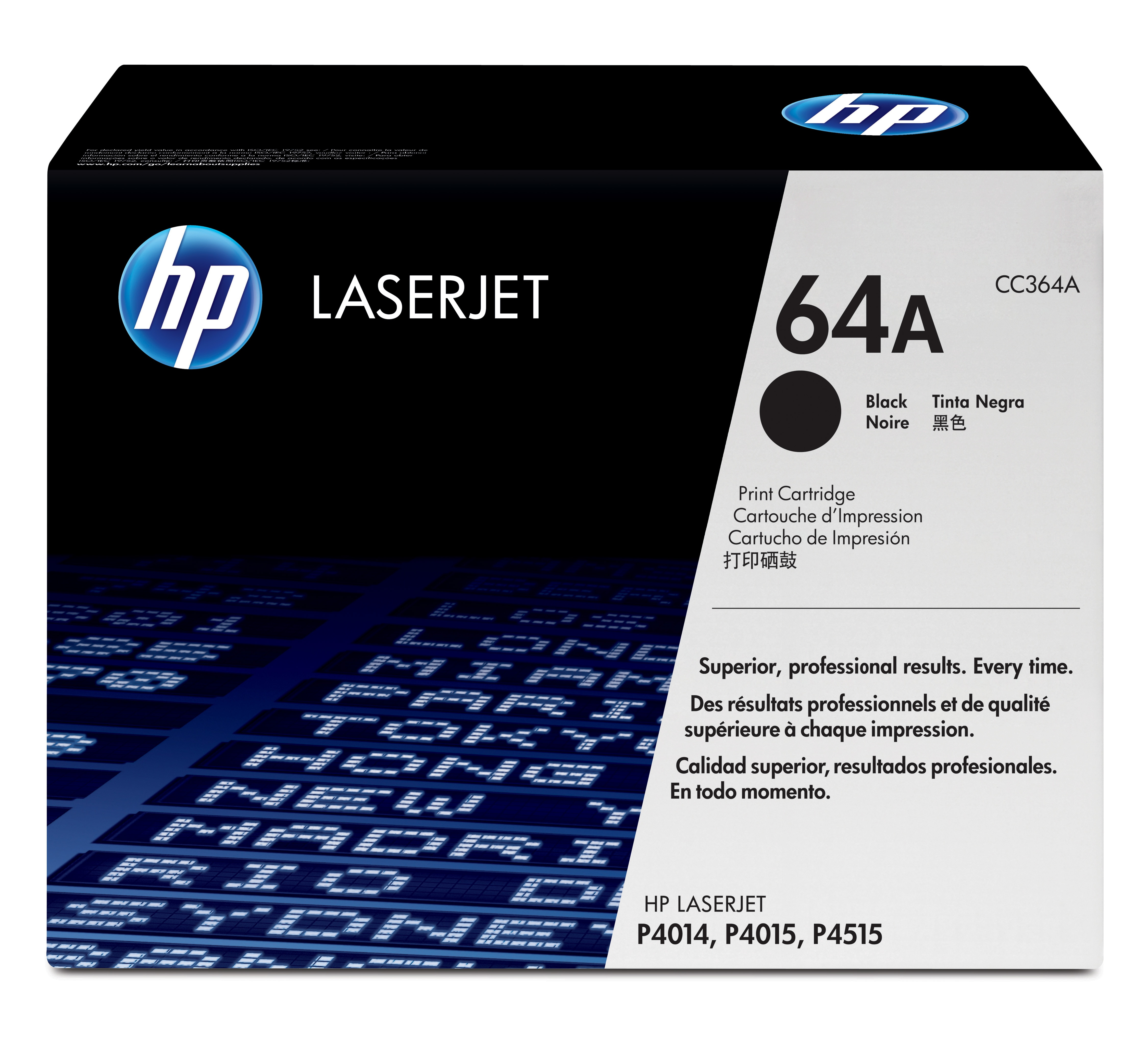 HP 64A Schwarz Original LaserJet Tonerkartusche, 10000 Seiten, Schwarz, 1 Stück(e)