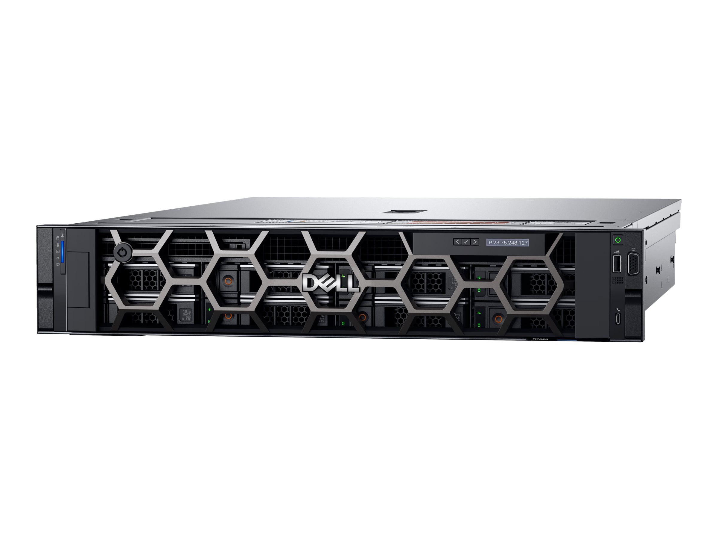 Dell PowerEdge R7525 - Server - Rack-Montage - 2U - zweiweg - 2 x EPYC 7313 / 3 GHz