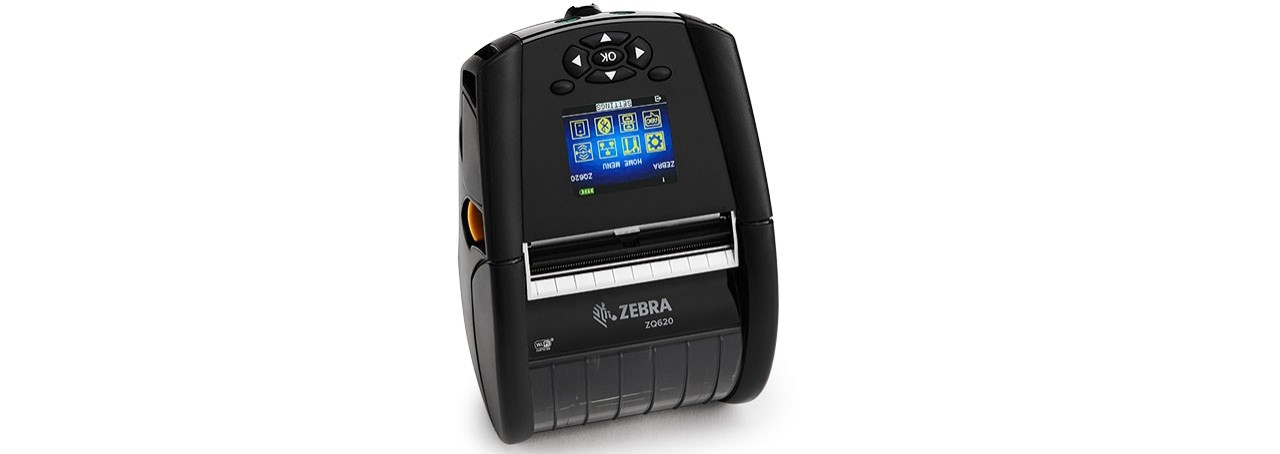 Zebra ZQ620, Direkt Wärme, 203 x 203 DPI, 115 mm/sek, Lithium-Ion (Li-Ion), Schwarz