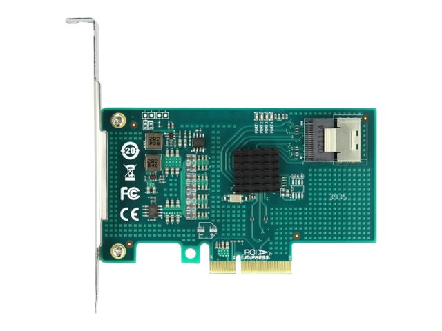 Delock PCI Express Karte zu 4 x SATA 6 Gb/s RAID und HyperDuo - Low Profile Formfaktor