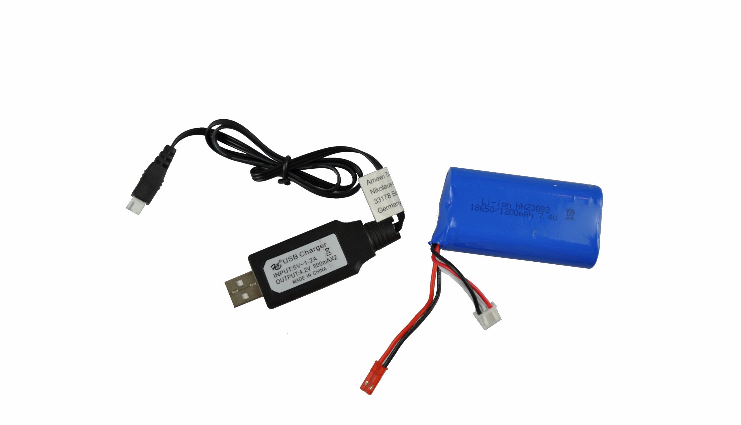 Amewi 22502 - Feuerwehrwagen - 1:14 - 8 Jahr(e) - 1200 mAh - 2,46 kg, Ansicht 3