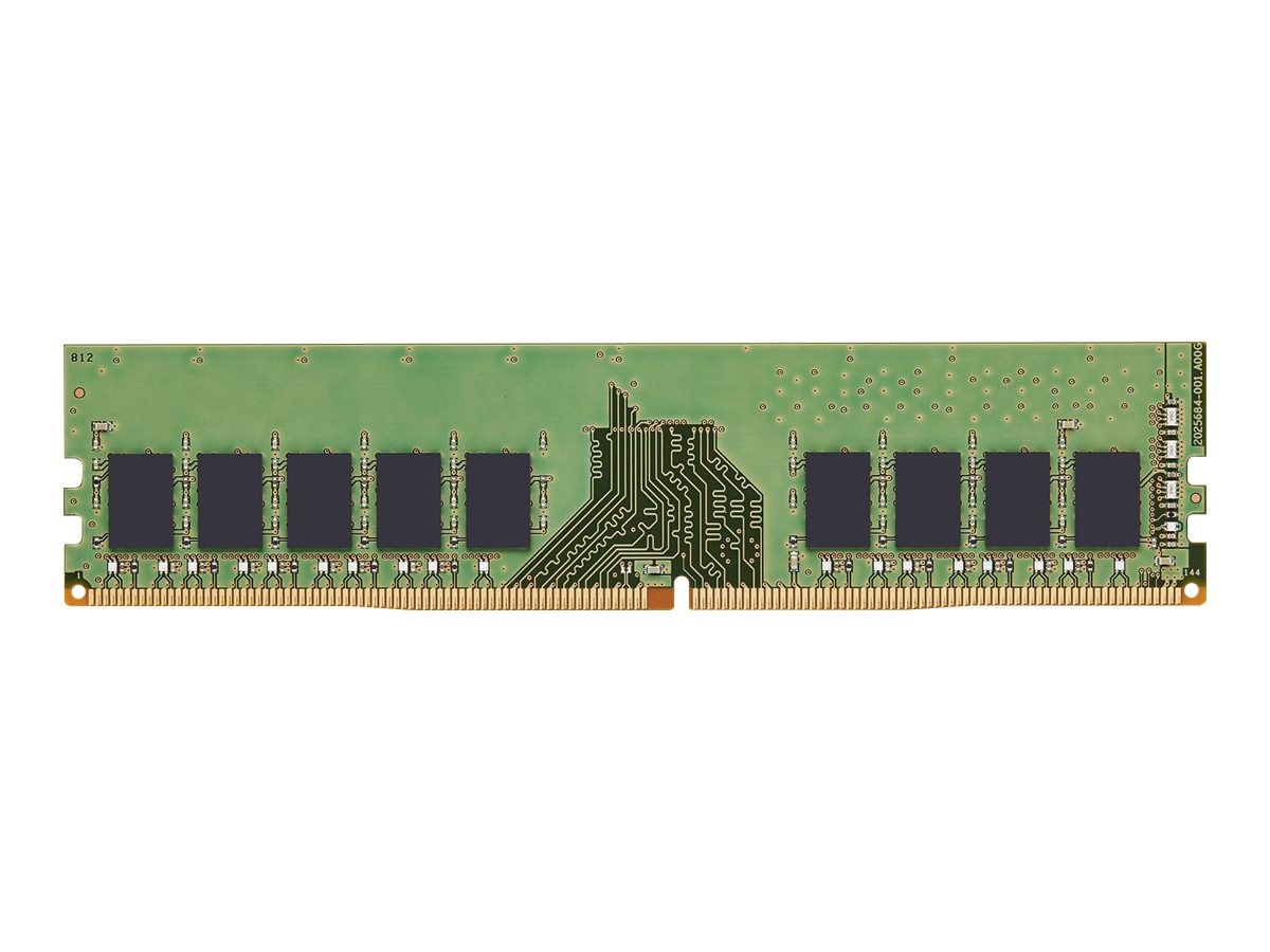 Kingston Server Premier - DDR4 - Modul - 8 GB - DIMM 288-PIN - 2666 MHz / PC4-21300 - CL19 - 1.2 V - ungepuffert - ECC