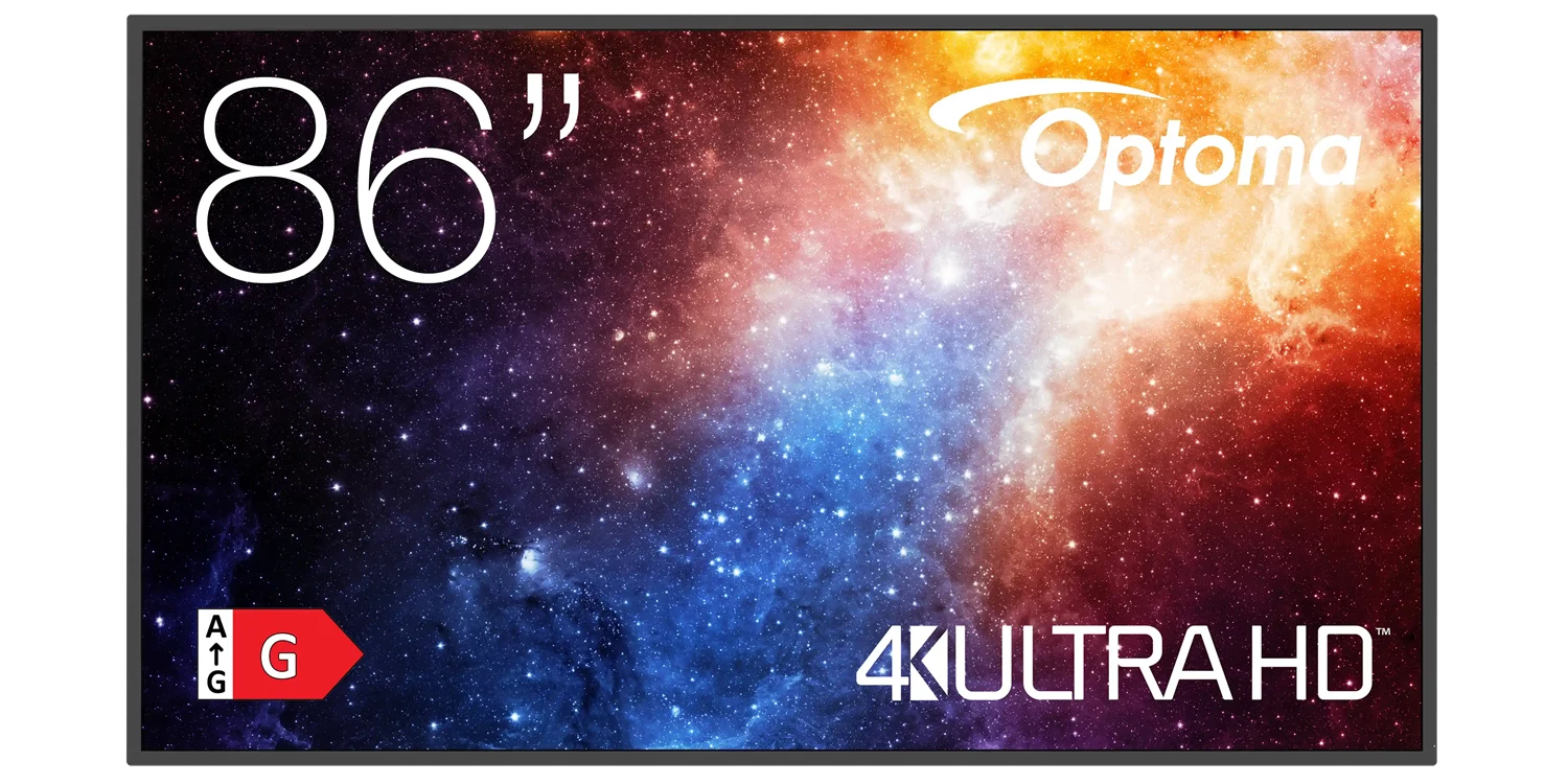Optoma N3861K - 218 cm (86) Diagonalklasse N-Series LCD-Display mit LED-Hintergrundbeleuchtung - digital signage, Ansicht 2