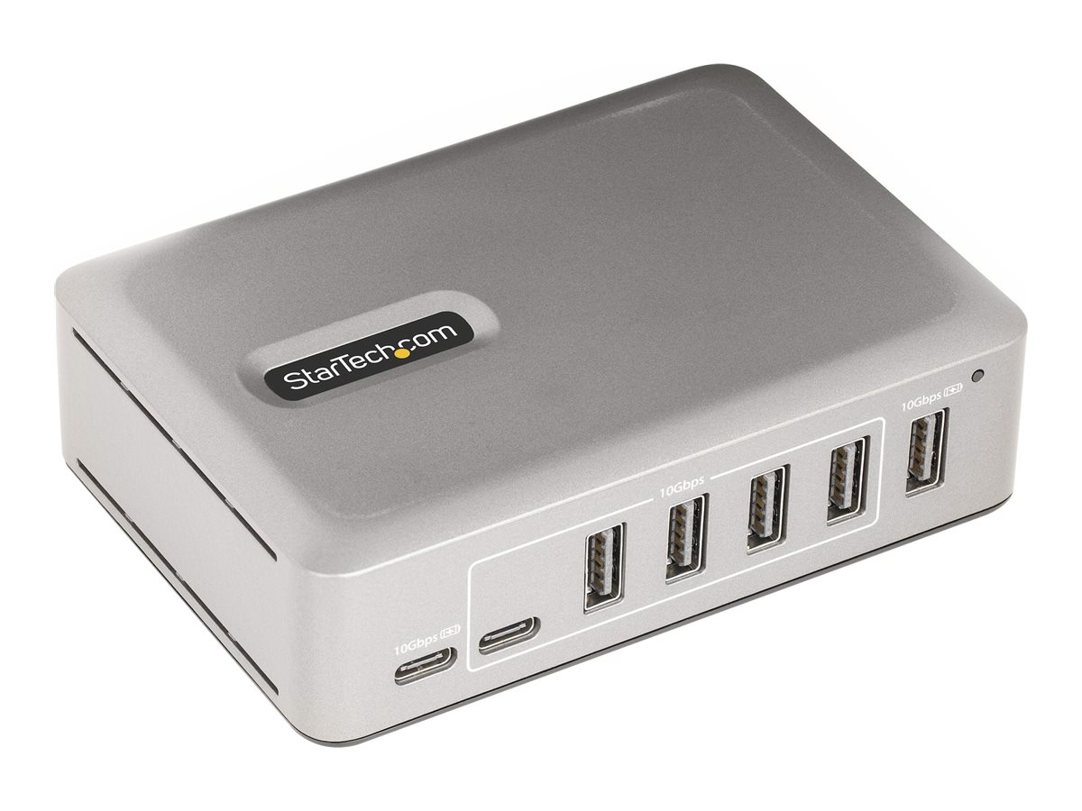 StarTech.com 7-Port USB-C Hub, 5x USB-A + 2x USB-C, Self-Powered w/ 65W Power Supply, USB 3.1 10Gbps Hub w/ BC1.2, Ansicht 4