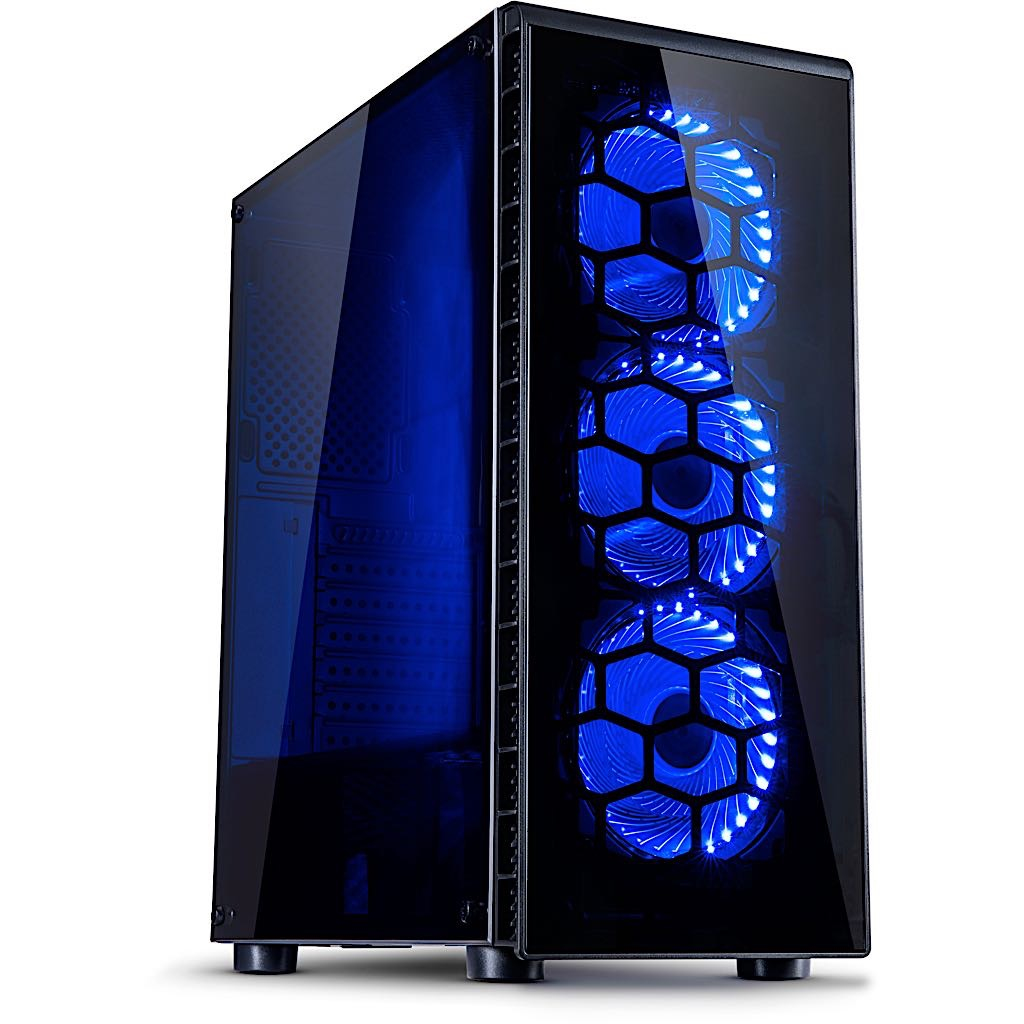 Inter-Tech CXC2 - Tower - ATX - Seitenteil mit Fenster (Acryl), Ansicht 2