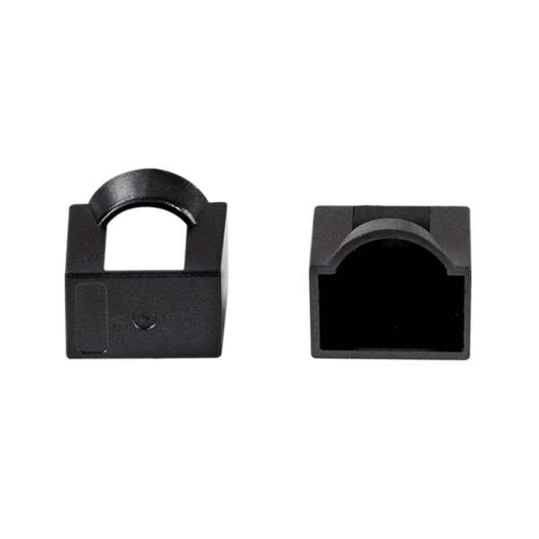 LogiLink Professional - Stecker-Schutzkappe - Schwarz (Packung mit 50), Ansicht 3