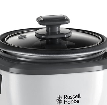 Russell Hobbs 27030-56 - Schwarz - Weiß - 1,4 l - Tasten - Metall - Glas - 300 W, Ansicht 3