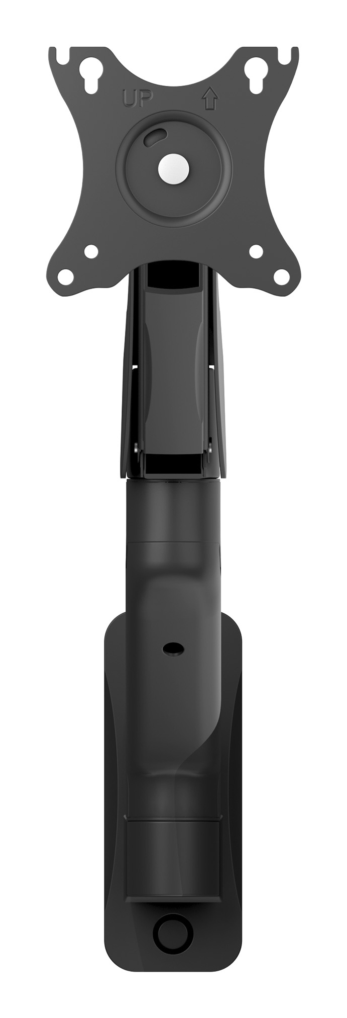 ICY BOX IB-MS103-W - Befestigungskit - einstellbarer Arm - für Flachbildschirm bis zu 32 - ergonomisch - Schwarz, Ansicht 3