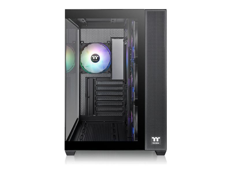 Thermaltake View 380 TG ARGB - Mid tower - ATX - Seitenteil mit Fenster (gehärtetes Glas), Ansicht 5