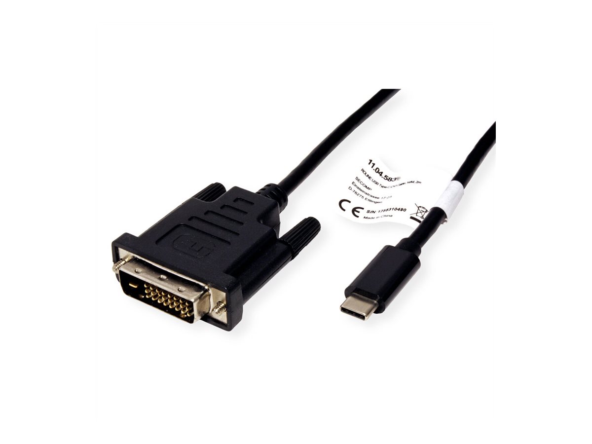 ROLINE Externer Videoadapter - USB-C 3.1