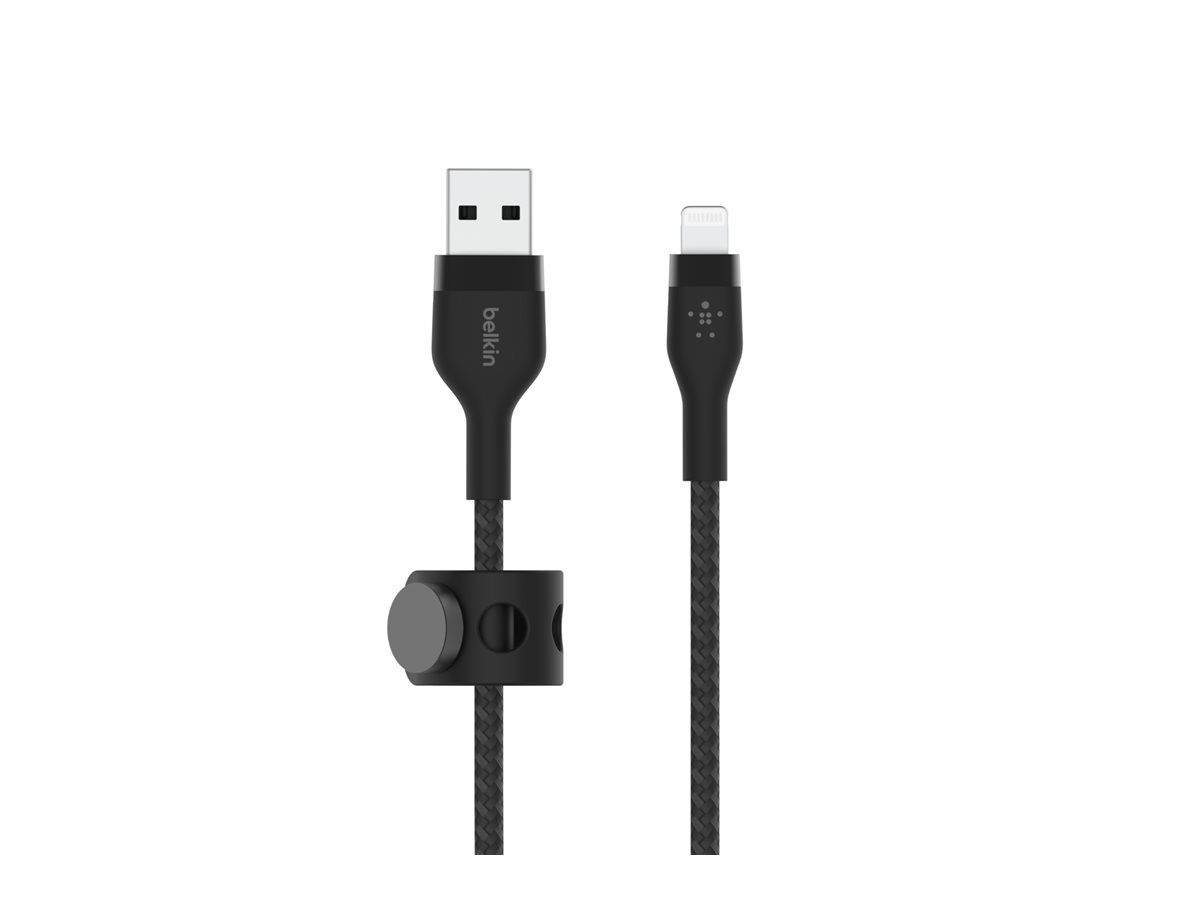 Belkin BOOST CHARGE - Lightning-Kabel - USB männlich zu Lightning männlich - 3 m - Schwarz - für Apple iPad/iPhone/iPod, Ansicht 3