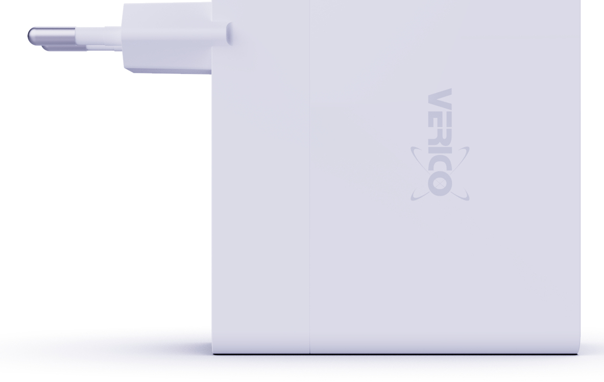 Verico Ladegerät Mojo GaN 140W PD 5-Port USB-A & USB-C WH retail, Ansicht 3