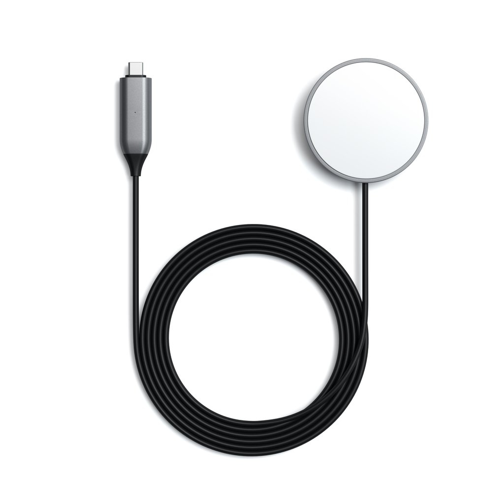 Satechi ST-UCQIMCM - Drinnen - USB - Kabelloses Aufladen - 1,5 m - Grau - Weiß, Ansicht 2