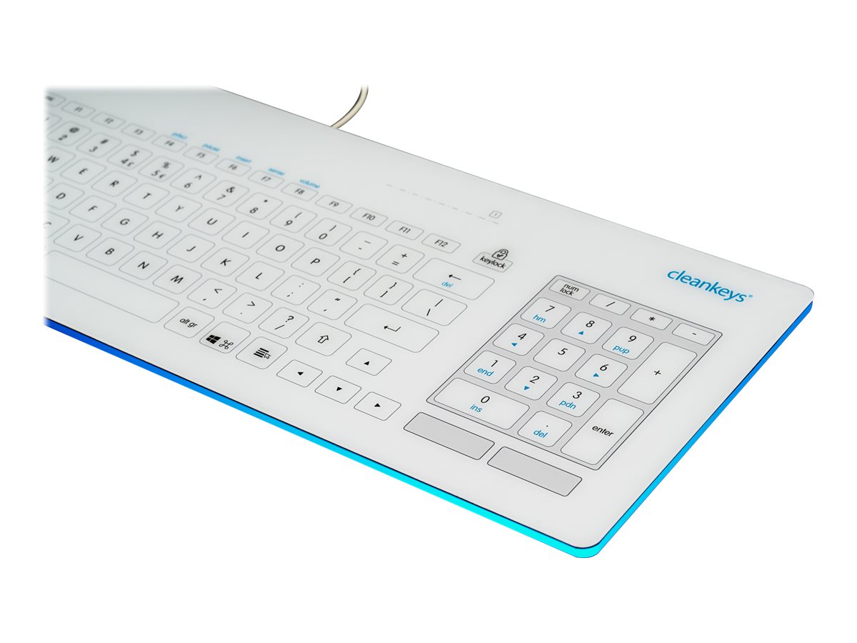 GETT CleanKeys CK5 - Tastatur - waschbar - USB - Deutsch
