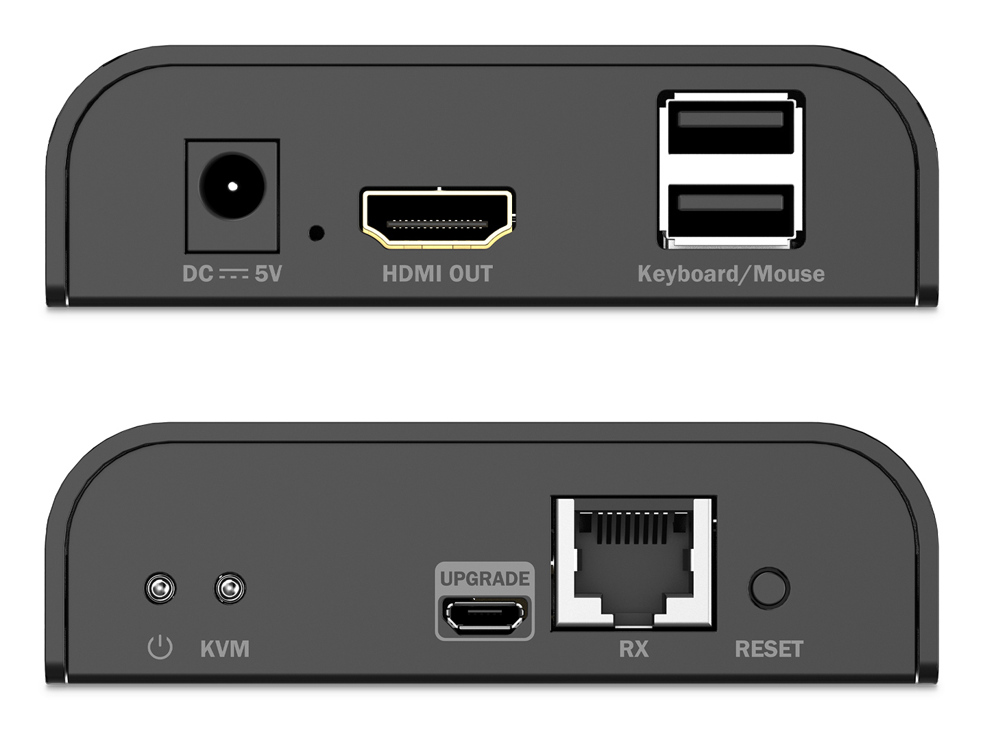 DIGITUS HDMI KVM IP Receiver, 4K/60Hz, Ansicht 3