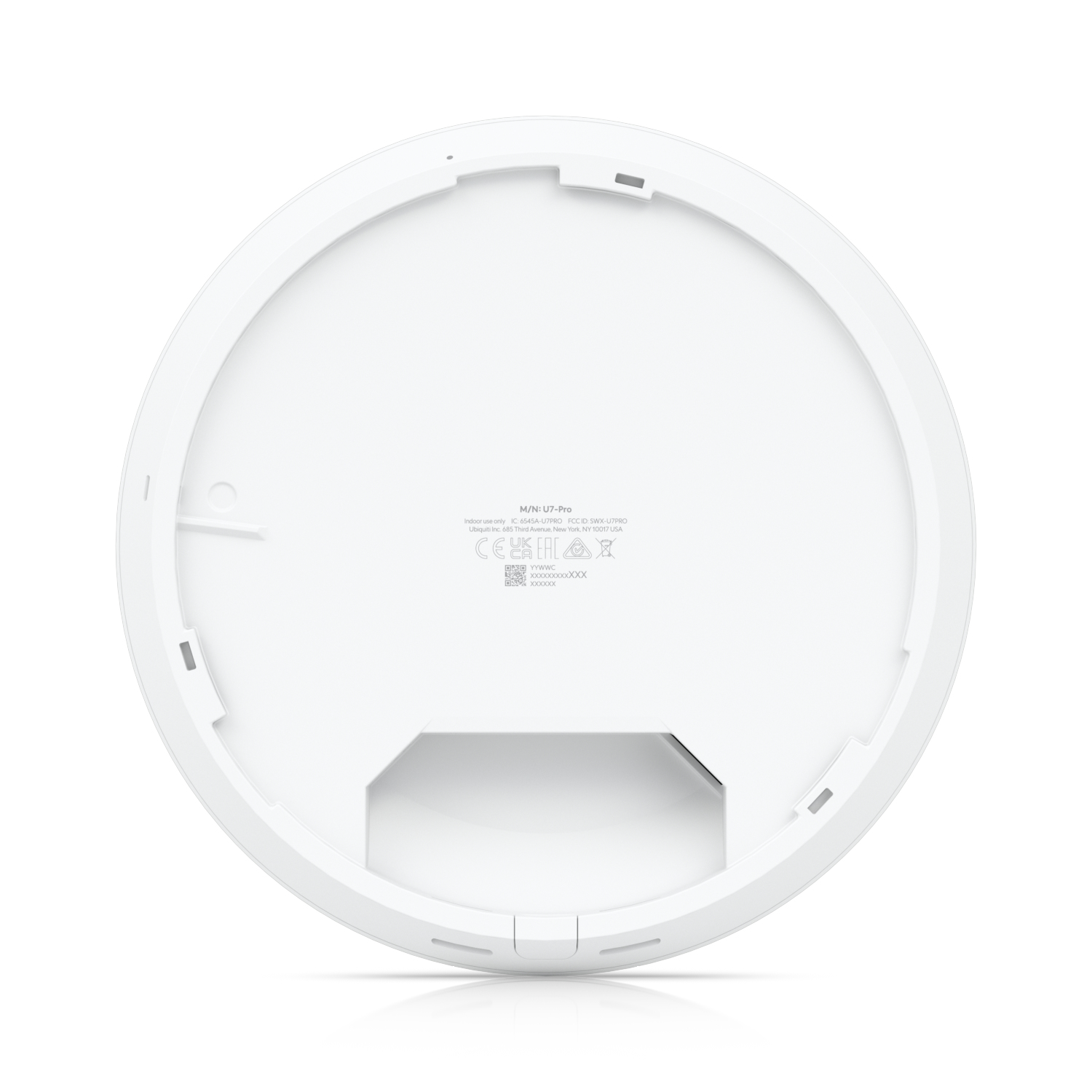 Ubiquiti Wireless AP WIFI7• BE9300• 2x2• Indoor• 2.5 GbE• UniFi• U7-Pro - Access Point - WLAN, Ansicht 4