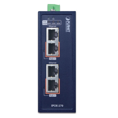 Planet IPOE-270 - Power over Ethernet (PoE) - Wandmontage, Ansicht 2