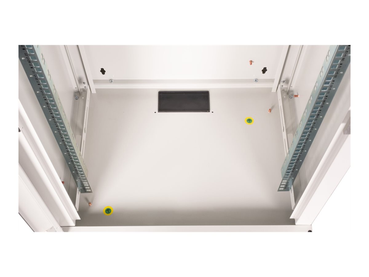 ROLINE 19 Zoll Wandgehäuse Pro 20 HE 600x450 BxT grau - Wandgehäuse, Ansicht 3