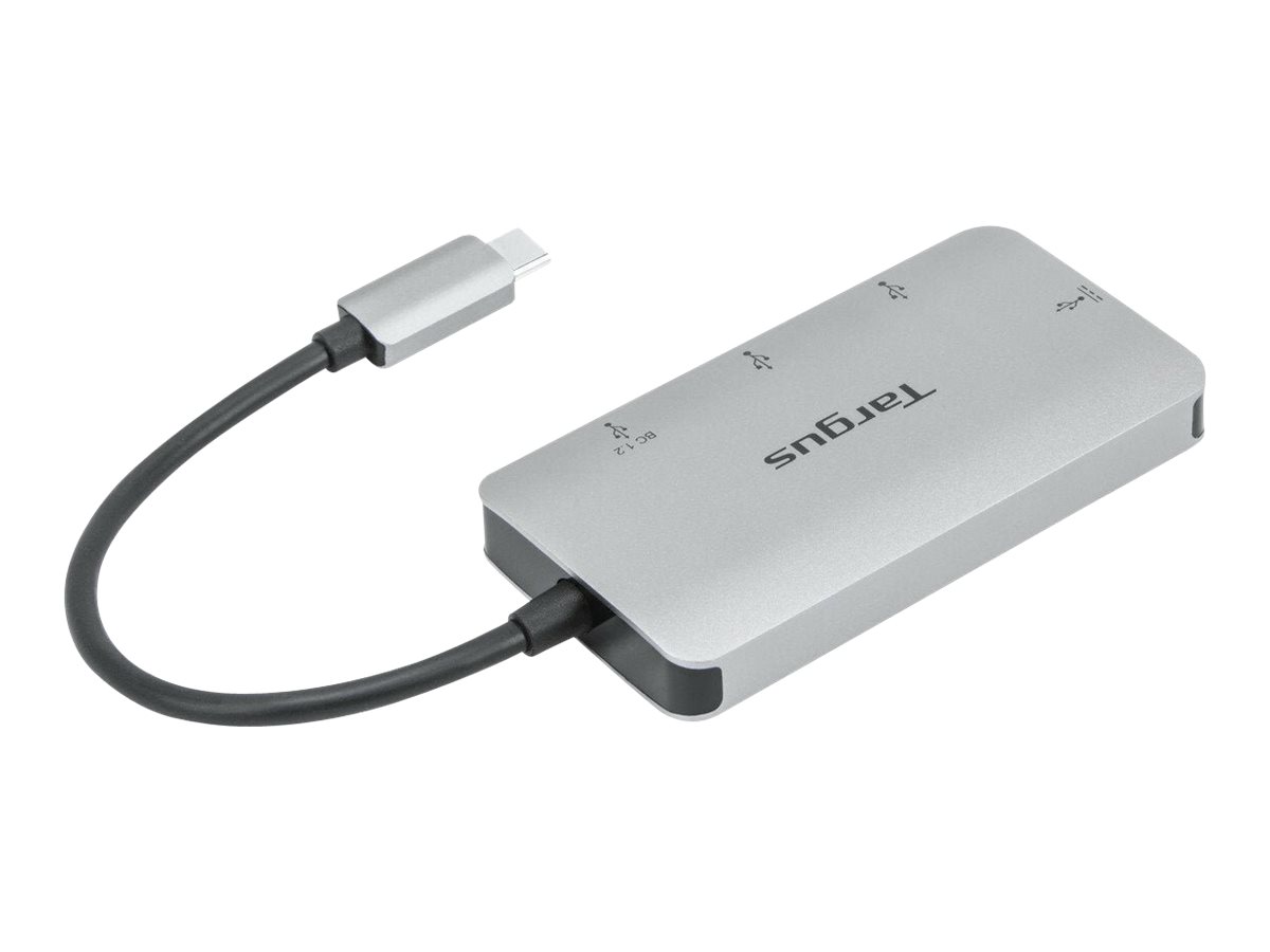 Targus Hub - 2 x USB 3.2 Gen 1 + 1 x USB-C 3.2 Gen 1 + 1 x USB-C 3.2 Gen 1 (Spannungsversorgung), Ansicht 2