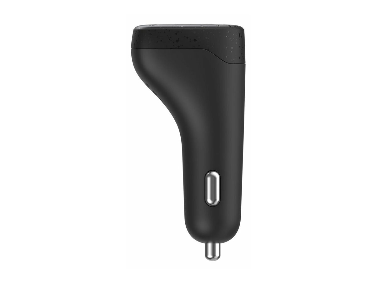 eSTUFF INFINITE - Auto-Netzteil - 100 Watt - 3 A - QC 3.0, PD 3.0 - 3 Ausgabeanschlussstellen (24 pin USB-C, USB Typ A), Ansicht 2