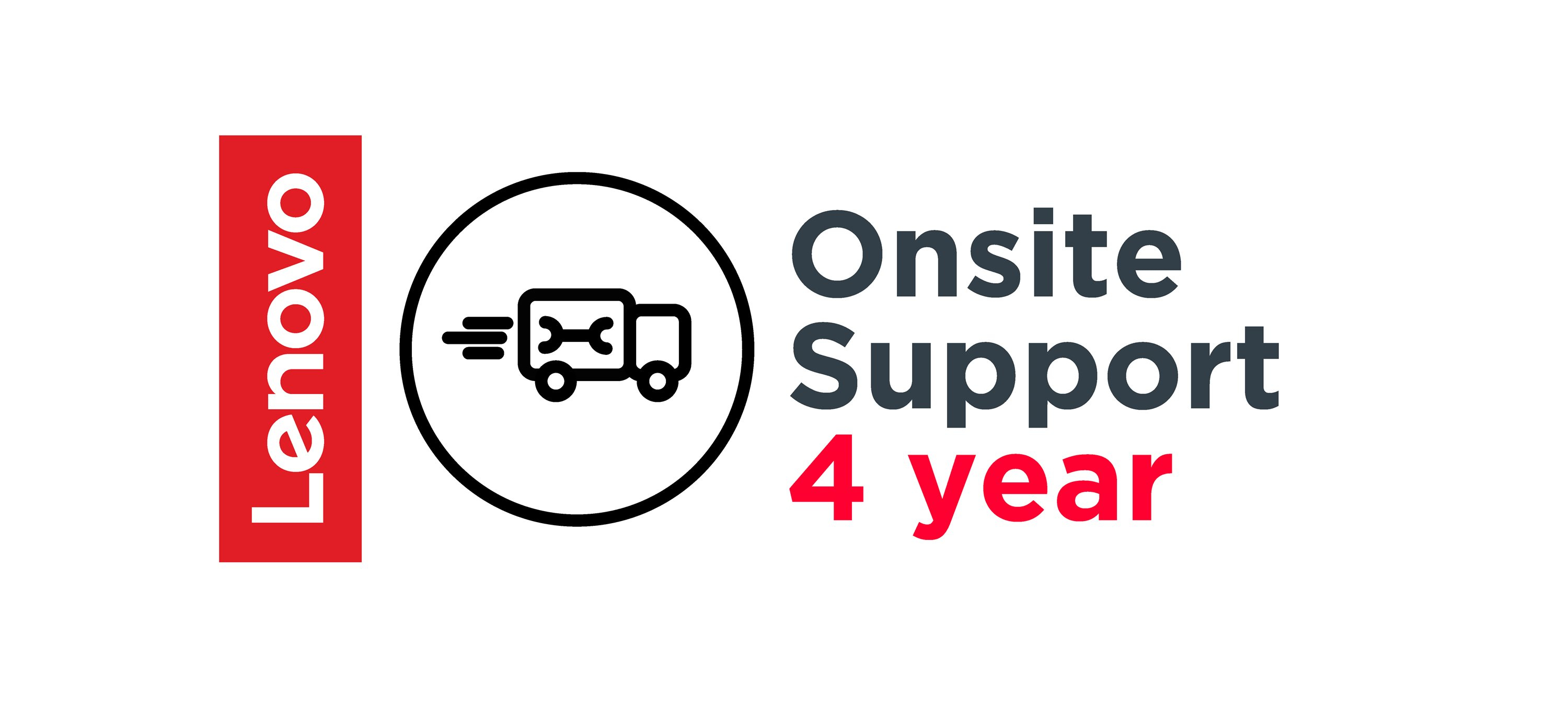 Lenovo 4 Year Onsite Support (Add-On), 1 Lizenz(en), 4 Jahr(e)