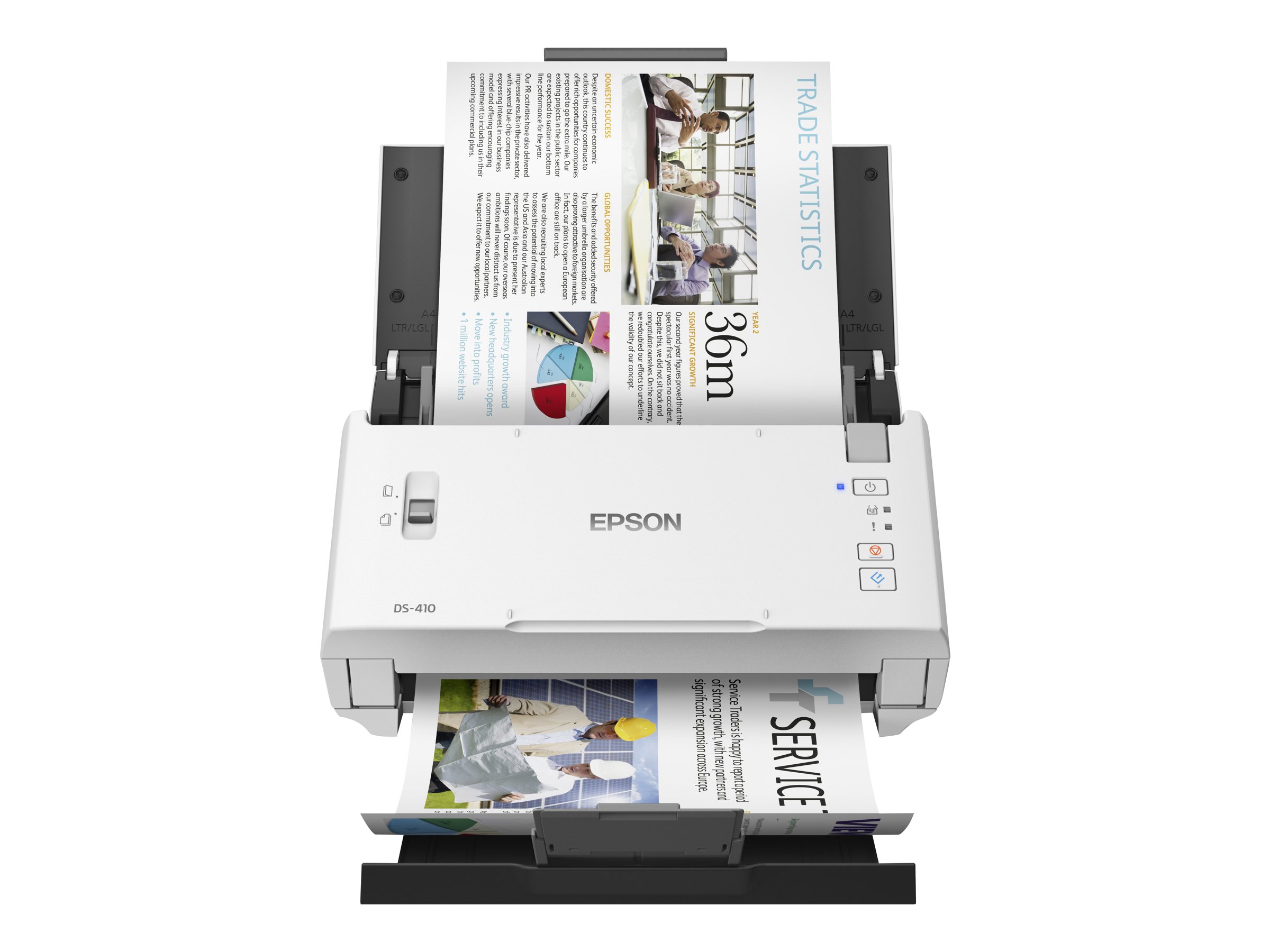 Epson WorkForce DS-410 - Dokumentenscanner - Kontaktbildsensor (CIS)