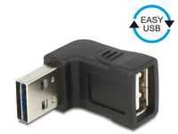 Delock USB-Adapter - USB (W) zu USB (M) - 90° Stecker